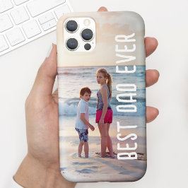 Modernes Best Vater-Ever-Vatertag-Foto Case-Mate iPhone 14 Hülle