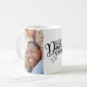 Modernes Best Vater je Foto Tasse