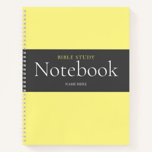 Modernes Bibelstudienbuch Notizbuch