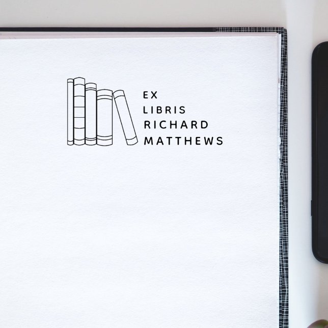 Modernes Bibliotheksbuch für virtuelle Individuell Gummistempel (Von Creator hochgeladen)