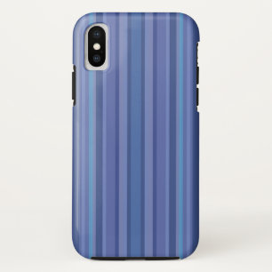 Modernes Blau Lila Streifen iPhone Case-Mate iPhone Hülle