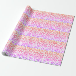 Modernes Blau-Rosa-Farbkombinationsdesign gestylt Geschenkpapier