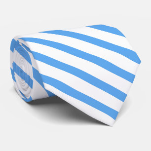 Modernes, blau weiß gestrichelte Vorlage elegant Krawatte