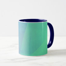Modernes blaues Aqua und türkisfarbene geometrisch