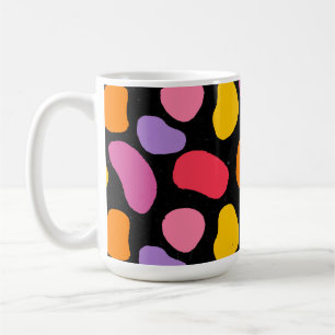 Modernes Blob Swatch Muster Kaffeetasse