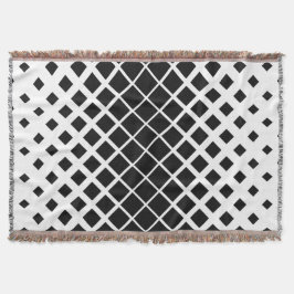 Modernes Blockmuster mit schwarzer Auflösung Decke