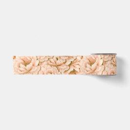 Modernes Blume-Muster für Wasserfarben Satinband