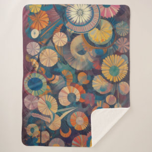 Modernes Blumenkohl Sherpadecke