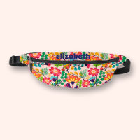 Modernes Blumenmuster - Vorname Reise