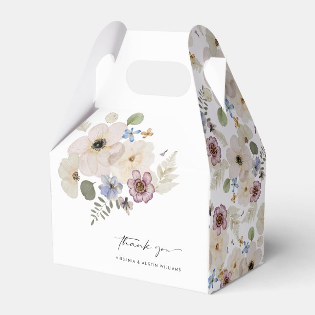Modernes Blumenzeitalter Geschenkschachtel (Vorderseite)
