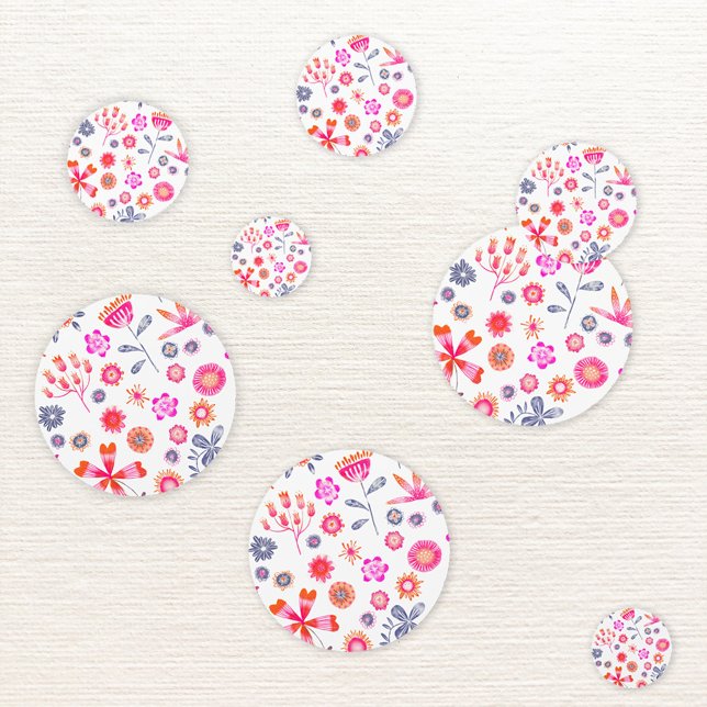 Modernes Blumenzeitalter Konfetti (Modern floral confetti)