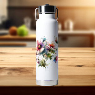 Modernes Blumenzeitalter Trinkflasche