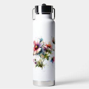 Modernes Blumenzeitalter Trinkflasche