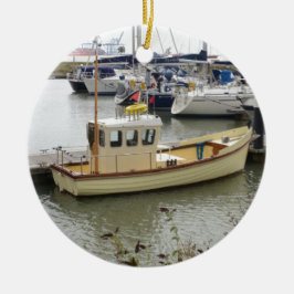 Modernes Boat Traditioneller Stil Keramik Ornament