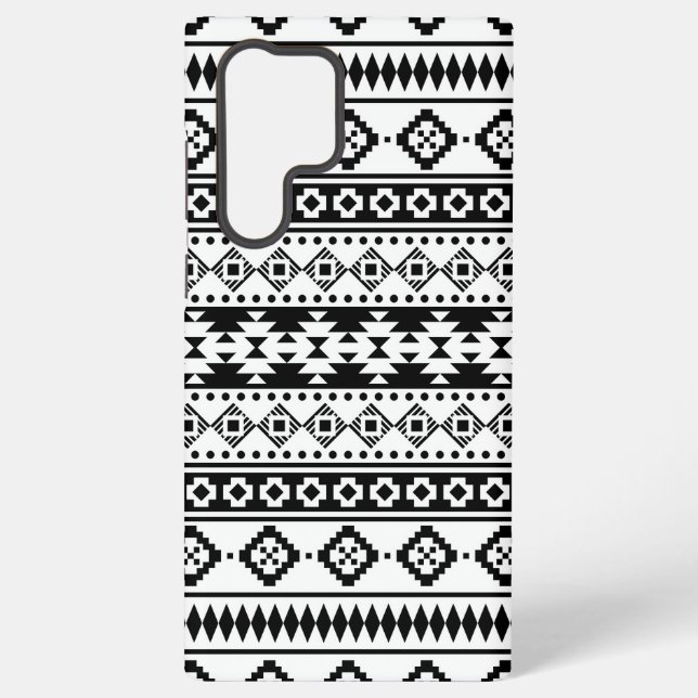 Modernes Bohemisches Aztec-Motiv Samsung Galaxy Hülle (Rückseite)