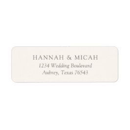 Modernes Bohemisches Hochzeitrücksendesiegel