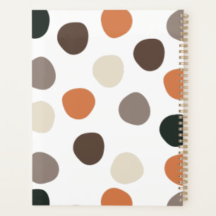 Modernes Boho Abstraktes Muster Planer