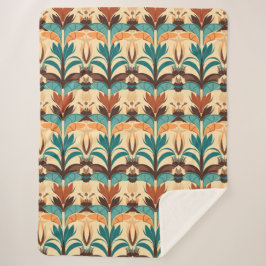 Modernes Boho aus dem Mittelalter Sherpadecke