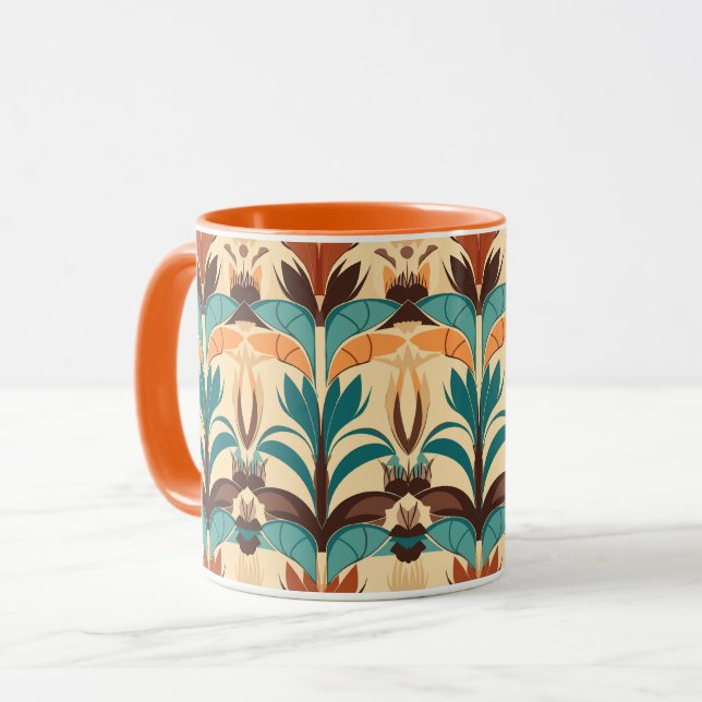 Modernes Boho aus dem Mittelalter Tasse (Vorderseite Links)