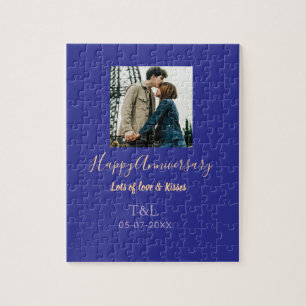 Modernes boho Happy-Jubiläum geben den Namen blue