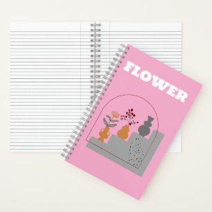 Modernes Boho Notizbuch