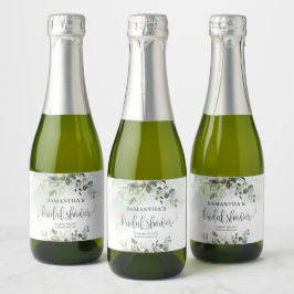 Modernes botanisches Brautparty aus Blattgold
