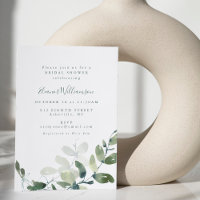 Modernes botanisches Eukalyptus-Boho-Brautparty