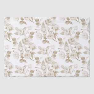 MODERNES BOTANISCHES FLORALPATTER VON ECHO SEIDENPAPIER