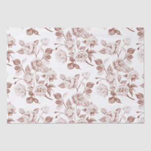 MODERNES BOTANISCHES FLORALPATTER VON ECHO SEIDENPAPIER