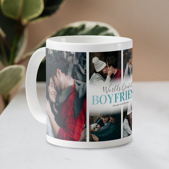 Modernes Boyfriend-Foto Kaffeetasse (Von Creator hochgeladen)