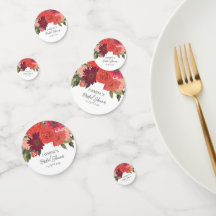 Modernes Brautparty der Herbstflora