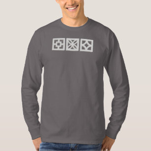 Modernes Breeze Blocks Shirt des Mittelalters