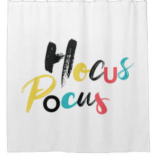 Modernes, buntes, lustiges, cooles, trendiges Hocu Duschvorhang