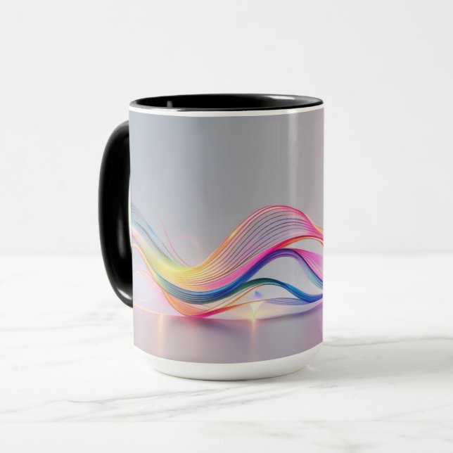 Modernes Café oder Bar Custom Barista Tasse (Vorderseite Links)