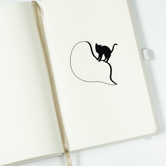 Modernes Cat Journal Gummistempel (Von Creator hochgeladen)