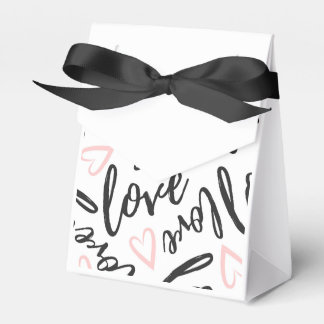 Modernes Chic Brautparty Vielen Dank Geschenkschachtel
