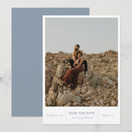 Modernes Chic-Foto Save The Date