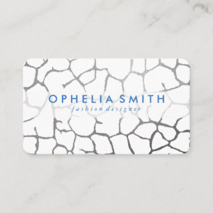 Modernes Chic-Muster Visitenkarte