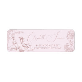 Modernes Chic Toile de Jouy Picnic Brautparty