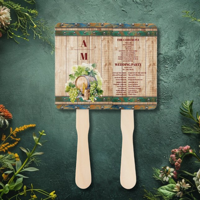 Modernes Chic Watercolor Weinroute Mendrisiotto Fächer (Von Creator hochgeladen)