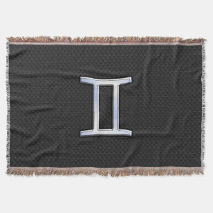 Modernes Chrome wie Gemini Zodiac Symbol Decke