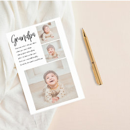 Modernes Collage Bestes Opa je Schönheitsgeschenk Post-it Klebezettel