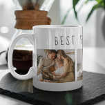 Modernes Collage Foto & Beste Familie je Bestes Ge Kaffeetasse<br><div class="desc">Die Einführung des Modern Collage Foto & Best Family Ever Text Geschenkes, eine einzigartige und personalisierte Art, die Liebe und Freude Ihrer Familie zu feiern. Dieses besondere Geschenk verbindet die Schönheit einer maßgeschneiderten Collage mit einer herzlichen Botschaft, um einen unvergesslichen Sake zu schaffen, der für viele Jahre geschätzt wird. Das...</div>