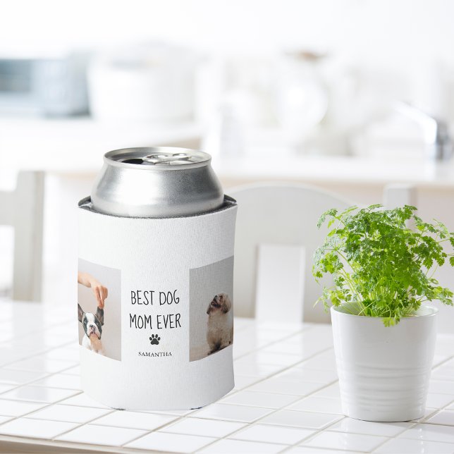 Modernes Collage Foto Beste Mama Hund je Dosenkühler (Von Creator hochgeladen)