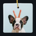 Modernes Collage Foto Bester Vater je Keramikornament<br><div class="desc">"Der beste Vater-Hund aller Zeiten! Dieses moderne Collage Foto vereint die herzzerwärmende Bindung zwischen einem liebenden Vater und seinem wütenden Begleiter. Von langen Spaziergängen im Park bis zu gemütlichen Nächten auf dem Sofa ist dieses dynamische Duo untrennbar. Durch dick und dünn haben sie sich gegenseitig den Rücken und teilen sich...</div>