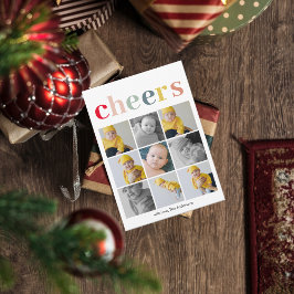 Modernes Collage Foto | Farbige Beifall