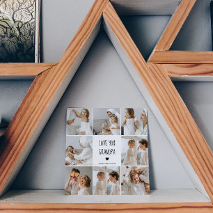 Modernes Collage Foto Liebe Opa Bestes Geschenk