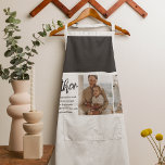 Modernes Collage Foto mit dem besten Angebot für V Schürze<br><div class="desc">Ein modernes Collage Foto mit einem herzlichen Zitat über einen Vater ist das ideale Geschenk, um Ihre Wertschätzung und Liebe für Ihren Vater zu zeigen. Dieses einzigartige und personalisierte Geschenk ist eine großartige Möglichkeit, Ihre Lieblings-Erinnerungen gemeinsam zu präsentieren und Ihnen für alles, was er für Sie getan hat, zu danken....</div>