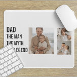 Modernes Collage Foto | VATER Mousepad<br><div class="desc">Moderne Collage Foto Geschenke kann eine der besten Vatertag Geschenke,  die Sie Ihrem Vater geben können. Es ist eine einzigartige und persönliche Art,  Ihre Wertschätzung und Liebe für Ihren Vater zu zeigen,  und gleichzeitig Ihnen zu ermöglichen,  kreativ zu sein und Spaß mit dem Geschenk zu haben.</div>