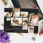 Modernes Collage individualisierbarer QR-Code Mult Save The Date<br><div class="desc">Mit einem modernen,  eleganten und anpassbaren Qr Code Multi-Foto schaffen Sie Save the Date das perfekte personalisierte für Ihren besonderen Tag. Fügen Sie Ihre Lieblings-Fotos hinzu,  passen Sie die Farben an und lass Ihren Gästen zu wissen,  dass Ihr großer Tag mit diesem einzigartigen Save the Date kommt.</div>